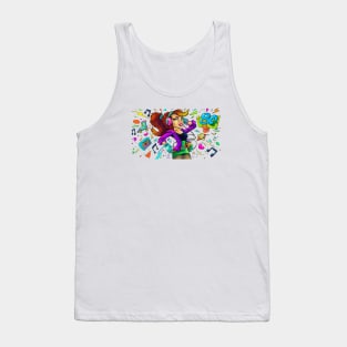 Fashion 80s Tank Top